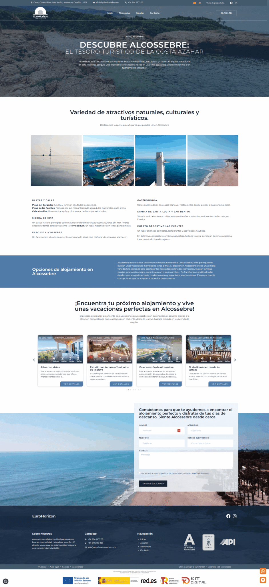 Eurohorizon Alquiler Vacacional